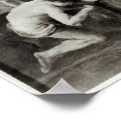 Midas an der Quelle des Pactolus Poster (Ecke)