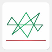 Midas Star Reiki Aufkleber (Vorderseite)