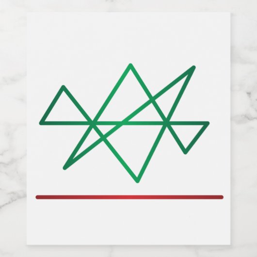 Midas star reiki Label Weinetikett (Einzelnes Label)