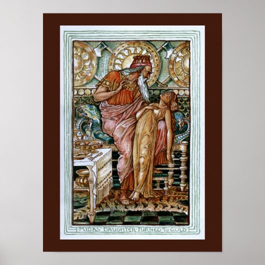 Midas' Tochter wird Gold Poster (Vorne)