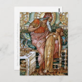 Midas' Tochter wurde Gold Postkarte (Vorne/Hinten)