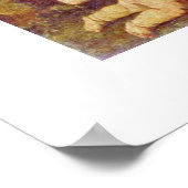 Midas und Bacchus von Nicolas Poussin Poster (Ecke)