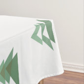 MidCentury Abstrakten Weihnachtsbaumen Winter Tischdecke (Beispiel)