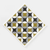 Midcentury Mod – Paper Napkin  Serviette (Ecke)