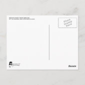 'MidCentury Mod Spider Song' Gemälde auf einem Postkarte (Rückseite)