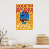 Midcentury Modern Palm Springs Print 2001 LA Poster (Küche)