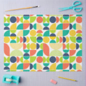 MidCentury Modernes Retro Abstrakt Art Decoupage Seidenpapier (Basteln)