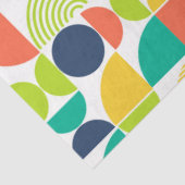 MidCentury Modernes Retro Abstrakt Art Decoupage Seidenpapier (Ausschnitt)