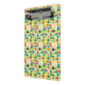 MidCentury Modernes Vintages Retro Abstrakte Kunst Mini Klemmbrett (Gewinkelt2)