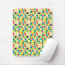 MidCentury Modernes Vintages Retro Abstrakte Kunst Mousepad