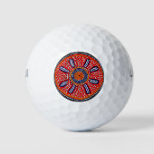 Midden Golfball (Vorderseite)