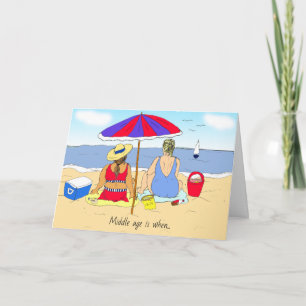 MIddle Age Spaß, Freundschaftslustige Karte