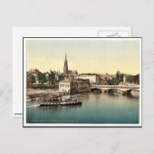 Middle Bridge, Metz, Elsass Lothringen, Deutschlan Postkarte (Vorne/Hinten)