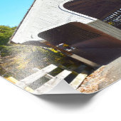 Middle Bridge, Woodstock, Vermont Fotodruck (Ecke)