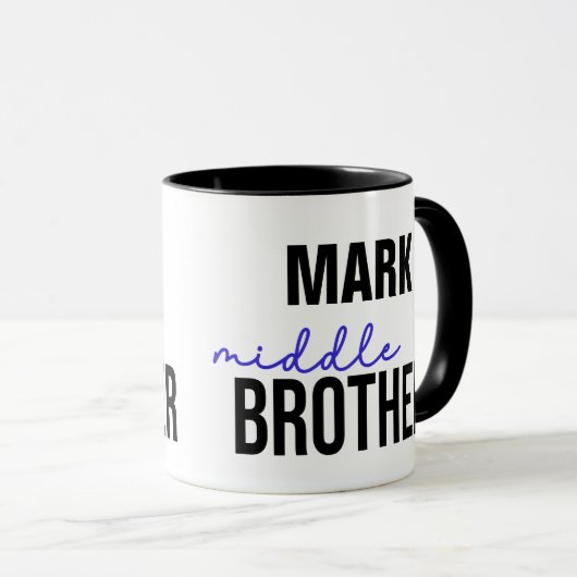 Middle Brother Mug Tasse (VorderseiteRechts)