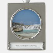 Middle Caicos Mudjin Harbour Dragon Cay Ornament (Vorderseite)