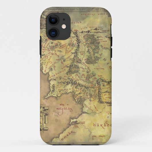 MIDDLE EARTH™ #2 Karte Case-Mate iPhone Hülle (Rückseite)