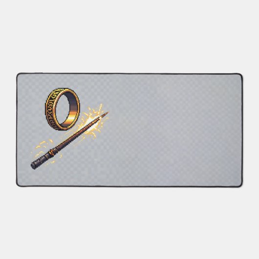 Middle-Earth & Hogwarts - Fantasy Legends Desk Mat Schreibtischunterlage (Vorderseite)