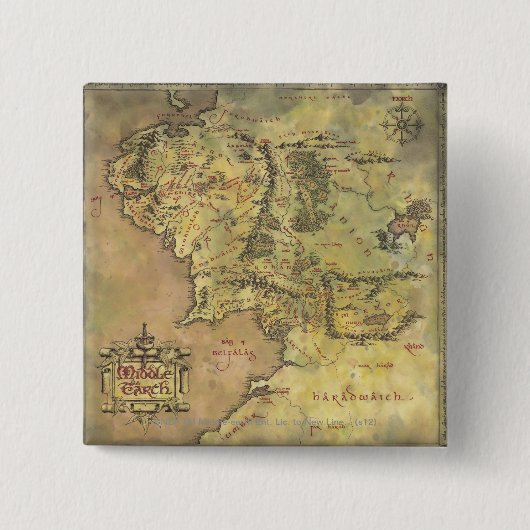 MIDDLE EARTH™ Map Button (Vorderseite)