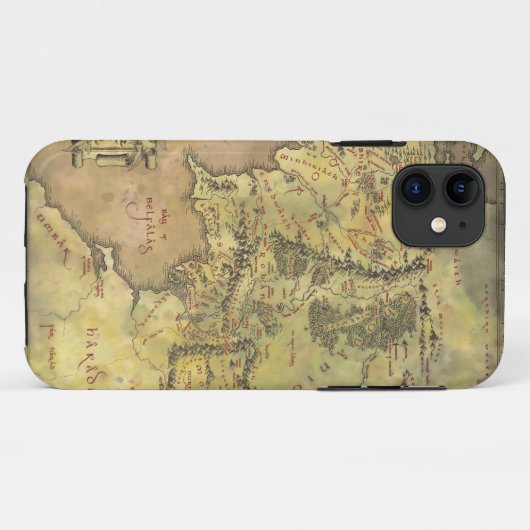 MIDDLE EARTH™ Map Case-Mate iPhone Hülle (Rückseite (Horizontal))