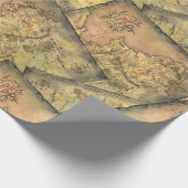 MIDDLE EARTH™ Map Geschenkpapier (Ecke)