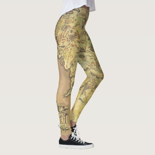 MIDDLE EARTH™ Map Leggings (Rechts)