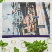 Middle East Martine, Jaffe, Israel Geschirrtuch (Gefaltet)