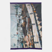 Middle East Martine, Jaffe, Israel Geschirrtuch (Vertikal)