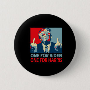 Middle Finger Biden Harris Republikaner American F Button