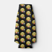 Middle Finger Emoticon Can Cooler Flaschenkühler (Vorderseite)