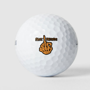 Middle Finger Fake Friends Golfball