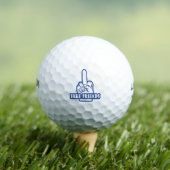 Middle Finger Fake Friends Golfball (Insitu T-Shirt)