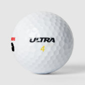 Middle Finger Fake Friends Golfball (Logo)