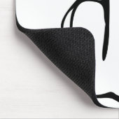 Middle Finger Fake Friends Mousepad (Ecke)