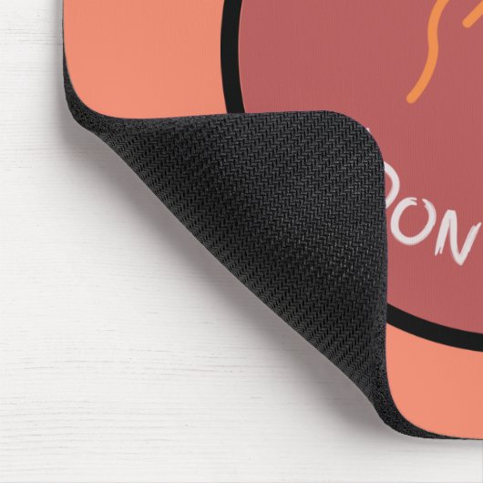 Middle Finger Fun Fakten, die mir egal sind Mousepad (Ecke)