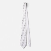 Middle Finger Monster Krawatte (Vorderseite)