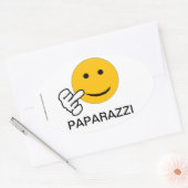 Middle Finger Paparazzi Sticker (Umschlag)