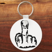 Middle Finger Schlüsselanhänger (Vorderseite)