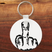 Middle Finger Schlüsselanhänger (Vorderseite)