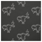 Middle Finger Uterus Pro-choice Stoff (Muster)