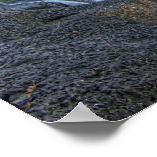 Middle Gooseberry Falls Poster (Ecke)