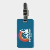 Middle Palisade California Sun Eagle Gepäckanhänger (Vorderseite vertikal)