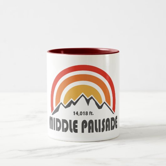 Middle Palisade California Zweifarbige Tasse (Mittel)