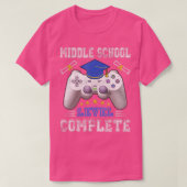 Middle School Level Complete Class Of 2022 Graduat T-Shirt (Design vorne)