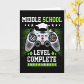 Middle School Level Complete Graduation Cl 2025 Ga Karte (Gelbe Blume)