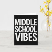 Middle School Vibes Karte (Gelbe Blume)