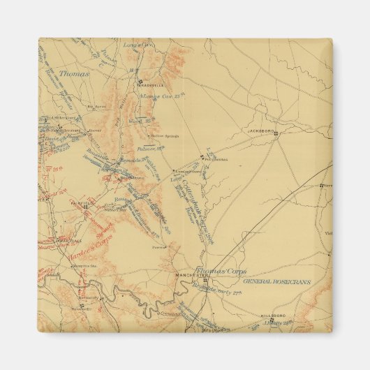 Middle Tennessee Kampagne Magnet (Vorne)