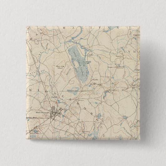 Middleborough, Massachusetts Button (Vorderseite)