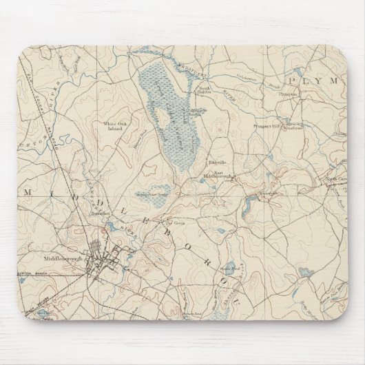 Middleborough, Massachusetts Mousepad (Vorne)