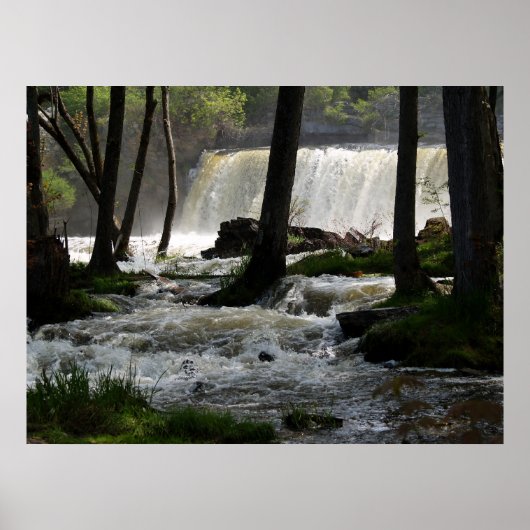 Middlebury Falls in Middlebury, Vermont Poster (Vorne)